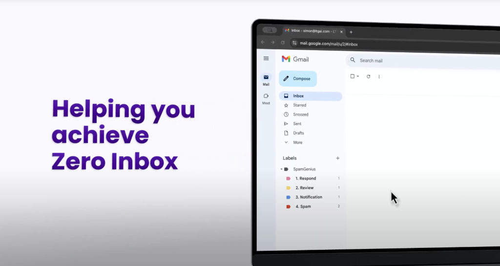 SpamGenius Demo Video